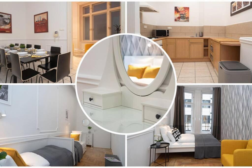 Best Located, 150 M2 5 Bedrooms Apt., Budapešť Exteriér fotografie